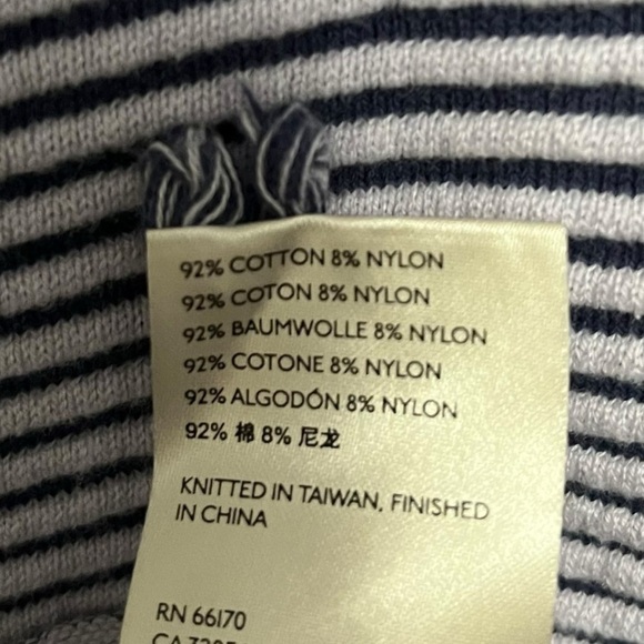 Anthropologie Daily Practice Ribbed Knit Stripe Sweater Dress - Picture 8 of 9